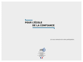 TITRE DE LA PRÉSENTATION JJ/MM/AAAA
Je vous remercie de votre participation,
 