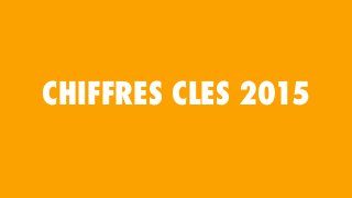 CHIFFRES CLES 2015
 