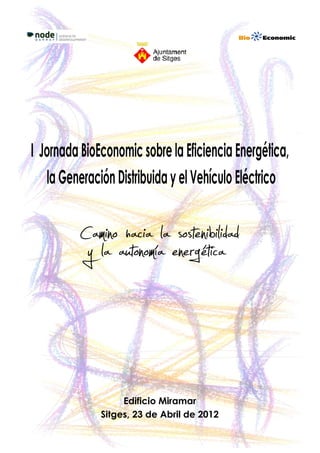Cartel I Jornada BioEconomic Sitges 2012