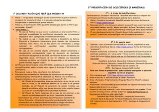 4º PUBLICACIÓN DAS LISTAXES PROVISIONAIS
 Comprobe na web http://www.edu.xunta.es/axudasle que estea nas listaxes.
Estará...