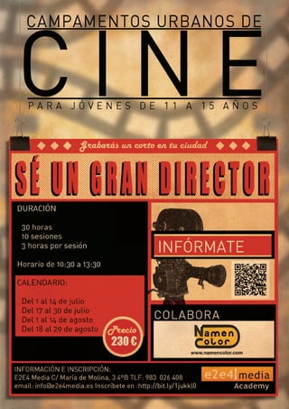 Campamento de Cine Urbano'14