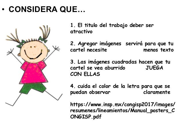 Cartel cientifico caracteristicas