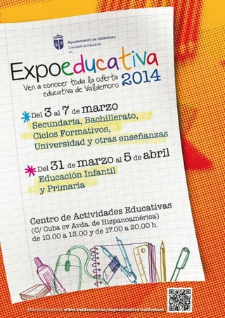 ExpoEducativa Valdemoro 2014 - Cartel Resumen