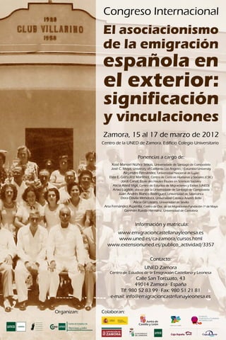 El asociacionismo de la emigración española