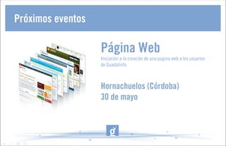 Guadalinfo transforma el territorio
 