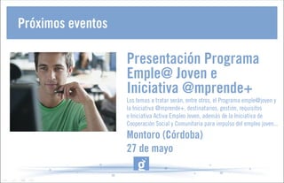 Guadalinfo transforma el territorio
 