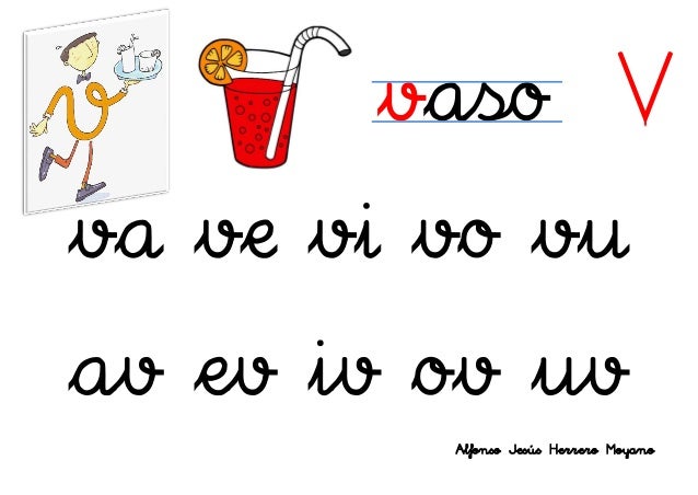 Palabras Con Av Ev Iv Ov Uv