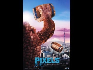 Carteles de la película 'Pixels'