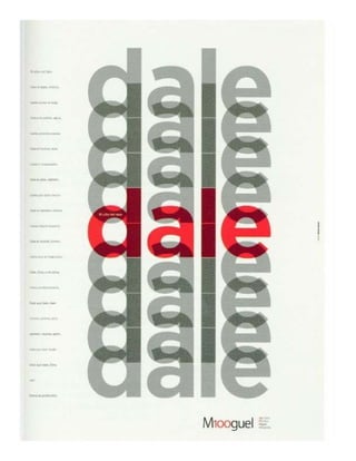 Carteles repeticion y similitud