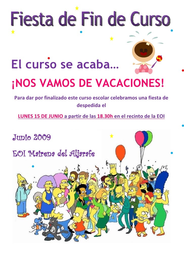 fin de curso fin de curso