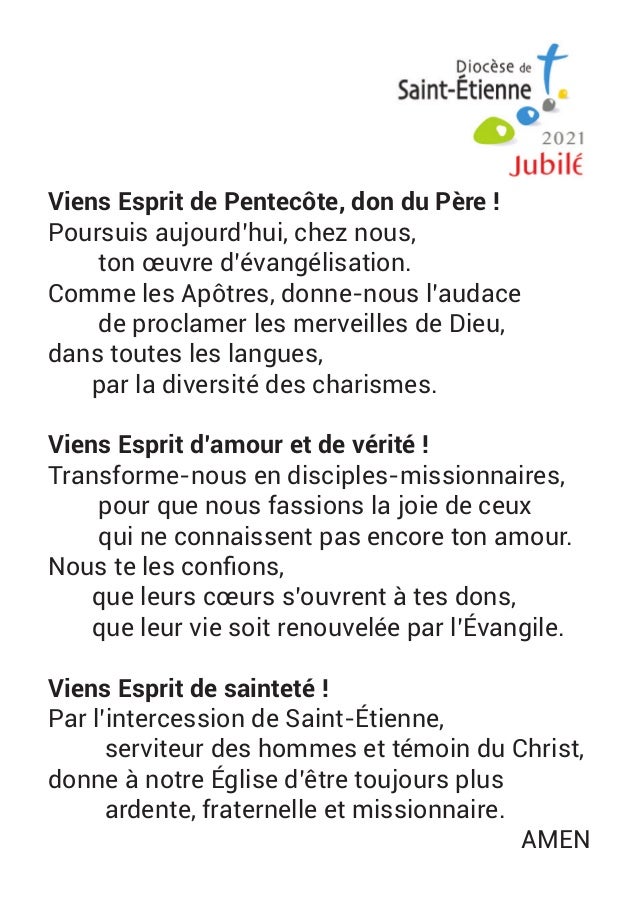 Carte Priere Pour La Mission