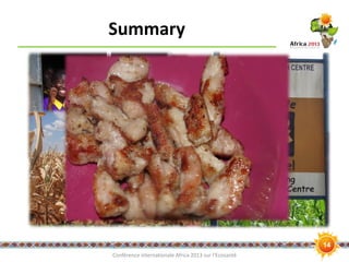 Nutritional value of locally available African pig feed ingredients: A basis for improved pork production to improve human health