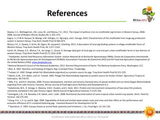 Nutritional value of locally available African pig feed ingredients: A basis for improved pork production to improve human health