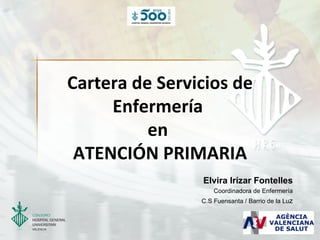 Cartera de de Enfermería en PRIMARIA