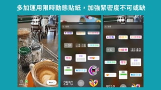 加 ⽤限 動 貼紙 加強緊密度不可或
 