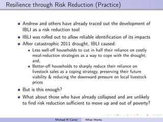 Scaling What Works: Tools for Resilient Drylands