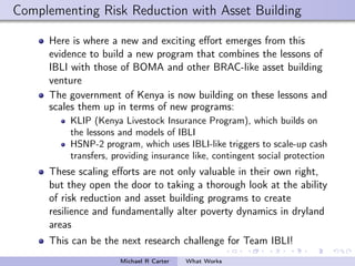 Scaling What Works: Tools for Resilient Drylands