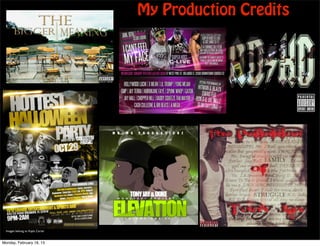 My Production Credits




  Images belong to Kayla Carter


Monday, February 18, 13
 