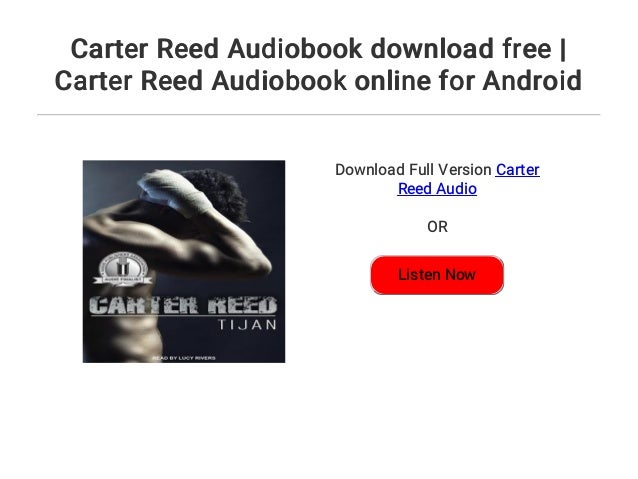 carter reed book carter reed book