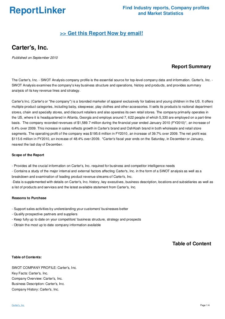 carters inc carters inc