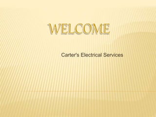 Carter's Electrical Services
 