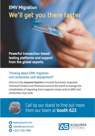 EMV advert for Cartes USA 2012