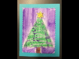 Cartões de Natal - 5º ano