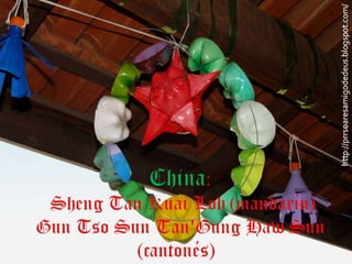 Cartões de NATAL em diversos idiomas