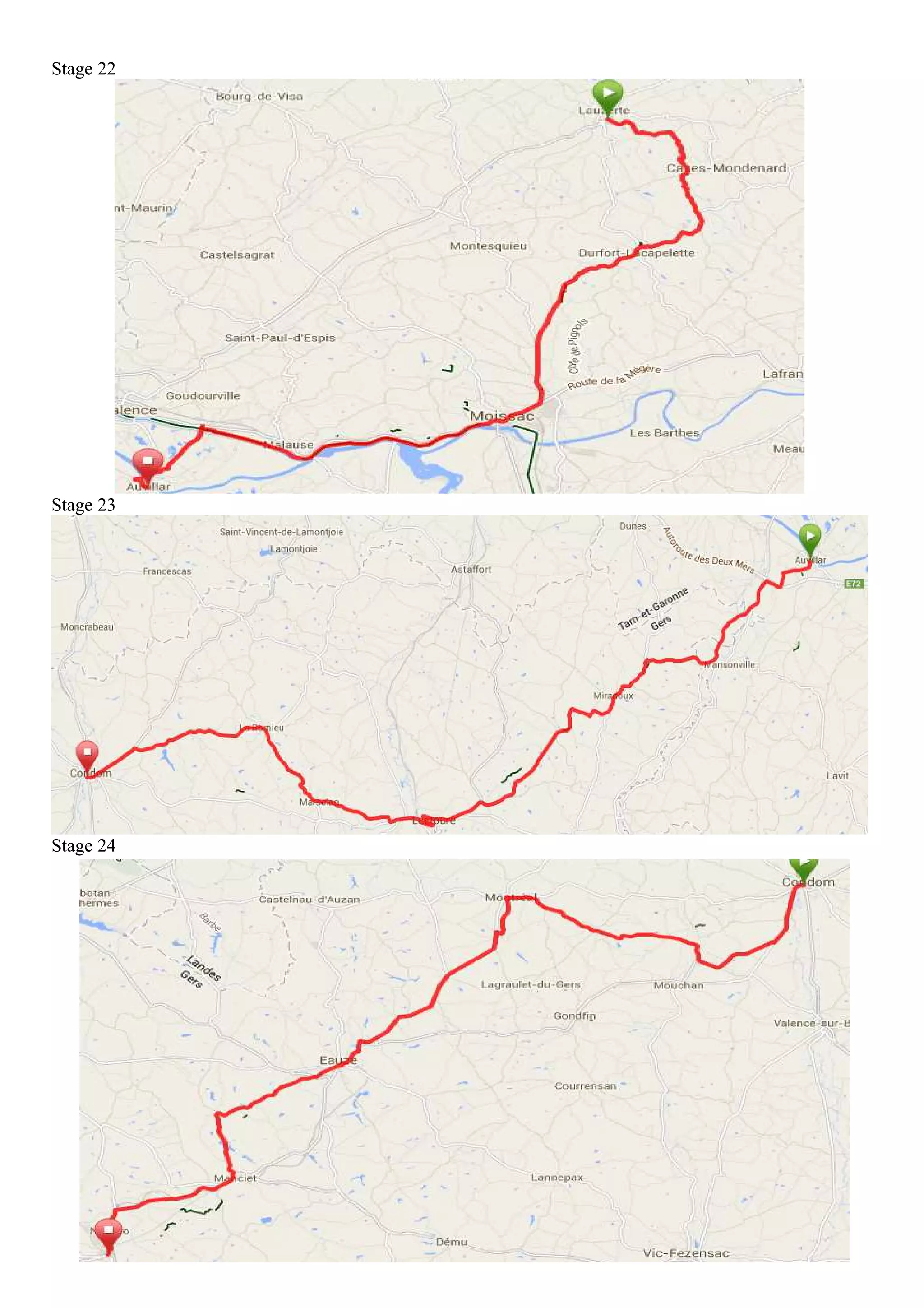 Stage 22
Stage 23
Stage 24
 