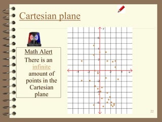 Cartesian coordinate plane | PPTX