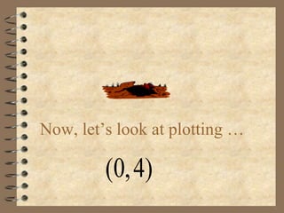 41
Now, let’s look at plotting …
(0,4)
 
