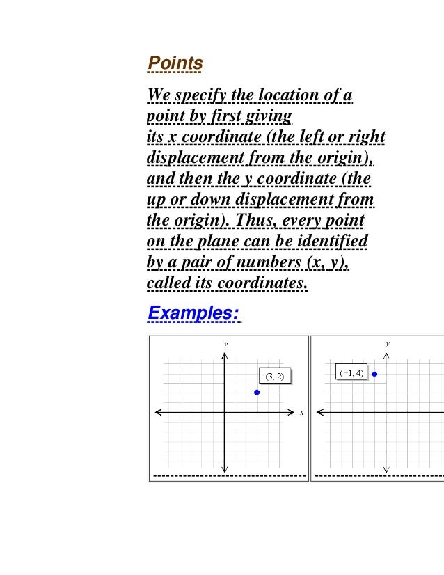 Cartesian coordinates