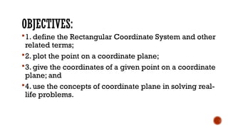 Cartesian Plane, distance, midpoint formula | PPTX