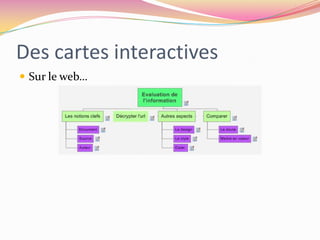 Des cartes interactivesSur le web…
