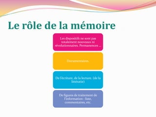 Stiegler élargit le concept et réhabilite les hypomnemata