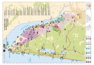 Carte touristique presqu'île du médoc
