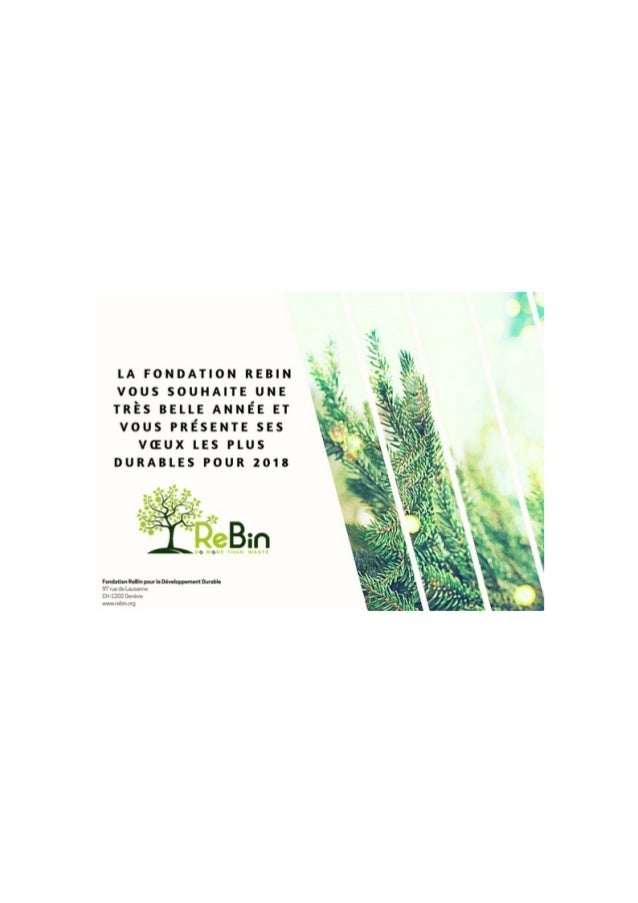 Carte De Voeux Rebin 18