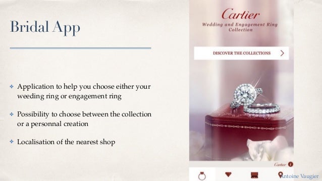 cartier bridal app