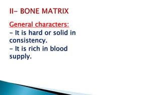 General characters:
- It is hard or solid in
consistency.
- It is rich in blood
supply.
 