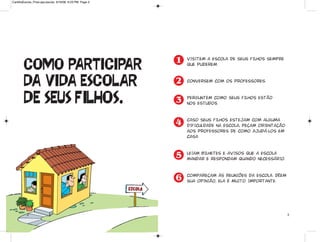 Cartilha de Mobilização -  MEC