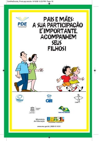 Cartilha de Mobilização -  MEC
