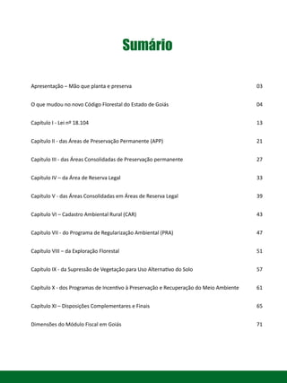 Faeg Catalog.pdf Cartilha codigo-florestalgoiano faeg | PDF