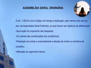 ASSEMBLEIA GERAL ORDINÁRIA