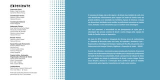 O consumo de drogas, não só do cigarro e do álcool, mas também do crack, tem
sido identificado rotineiramente pelas equipes de Saúde da Família como um
grande problema a ser abordado nos territórios. Apesar do interesse e desejo
em desenvolver atividades neste sentido, os profissionais encontram-se, muitas
vezes, limitados e sem instrumentos que os auxiliem nesta abordagem.
Sob esse panorama, a necessidade de um planejamento de ações para a
abordagem das pessoas usuárias de álcool e outras drogas pelas equipes de
Saúde da Família tornou-se imperativa.
Em maio de 2010, visando à integração de diversas áreas de conhecimento
e o fomento da discussão sobre esse tema, foi realizado o Seminário Crack –
Repensando as Estratégias de Atenção à Saúde pelo Viva Rio, em parceria com a
Subsecretaria de Atenção Primária, Vigilância e Promoção de Saúde – SMSDC.
A partir das reflexões e construções proporcionadas pelo Seminário, foi possível
apontar em um documento direções de trabalho para a atuação dos profissionais
de Saúde da Família nas comunidades, desde a perspectiva da redução de danos
para o cuidado em relação à problemática do álcool e outras drogas. Dentre
essas direções, destaca-se a construção desta cartilha de apoio ao trabalho
desenvolvido pelos Agentes Comunitários de Saúde nesta temática.
Expediente
Supervisão Geral
Rubem César Fernandes
Samantha Pereira França
Coordenação Técnica
Fabiana Lustosa Gaspar
Fabiane Minozzo
Coordenação Editorial
Inaiara Bragante
Elaboração Técnica
Rose Teresinha da Rocha Mayer
Alessandra Zambeli Alberti
Simone Alves de Almeida
Fabiana Lustosa Gaspar
Fabiane Minozzo
Revisão Técnica
Fabiana Lustosa Gaspar
Fabiane Minozzo
Equipe Educação Permanente
Analaura Ribeiro Pereira
Adriana Brant
Cristina Guedes Veneu
Francisco Potiguara
Inaiara Bragante
Projeto Gráfico, Ilustrações,
Organização e Revisão de Textos
Espaço Donas Marcianas
Arte e Comunicação
Arte: Gabi Caspary
Texto: Gizane Barreto
Colaboradores
Pedro Vicente Canesim Bittencourtt
Ana Clara Telles C. de Souza
Publicação produzida pela área de educação
permanente do Viva Comunidade.
 