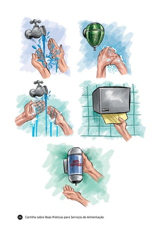 26   Cartilha sobre Boas Práticas para Serviços de Alimentação
 