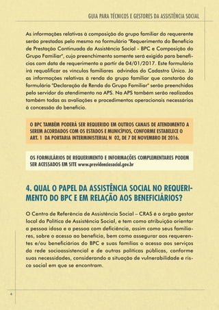 Cartilha bpc 2017 | PDF