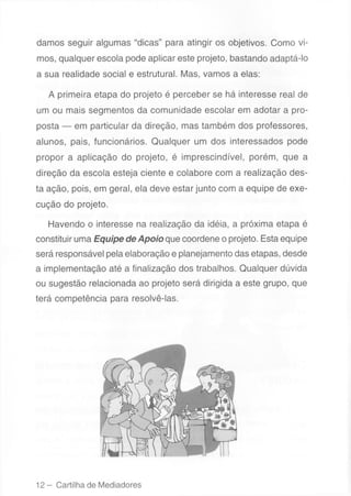 Cartilha de mediadores