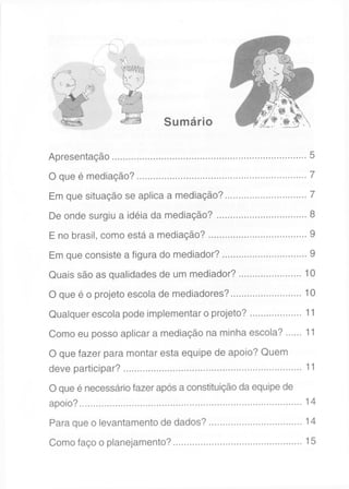 Cartilha de mediadores