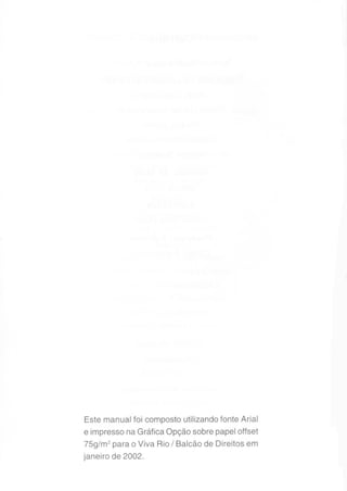 Cartilha de mediadores