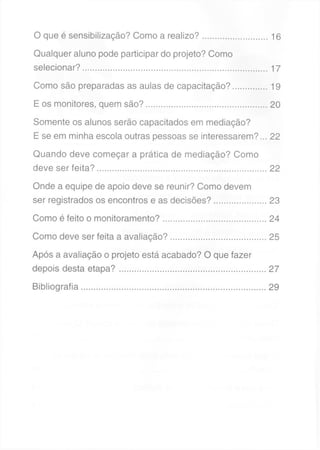 Cartilha de mediadores